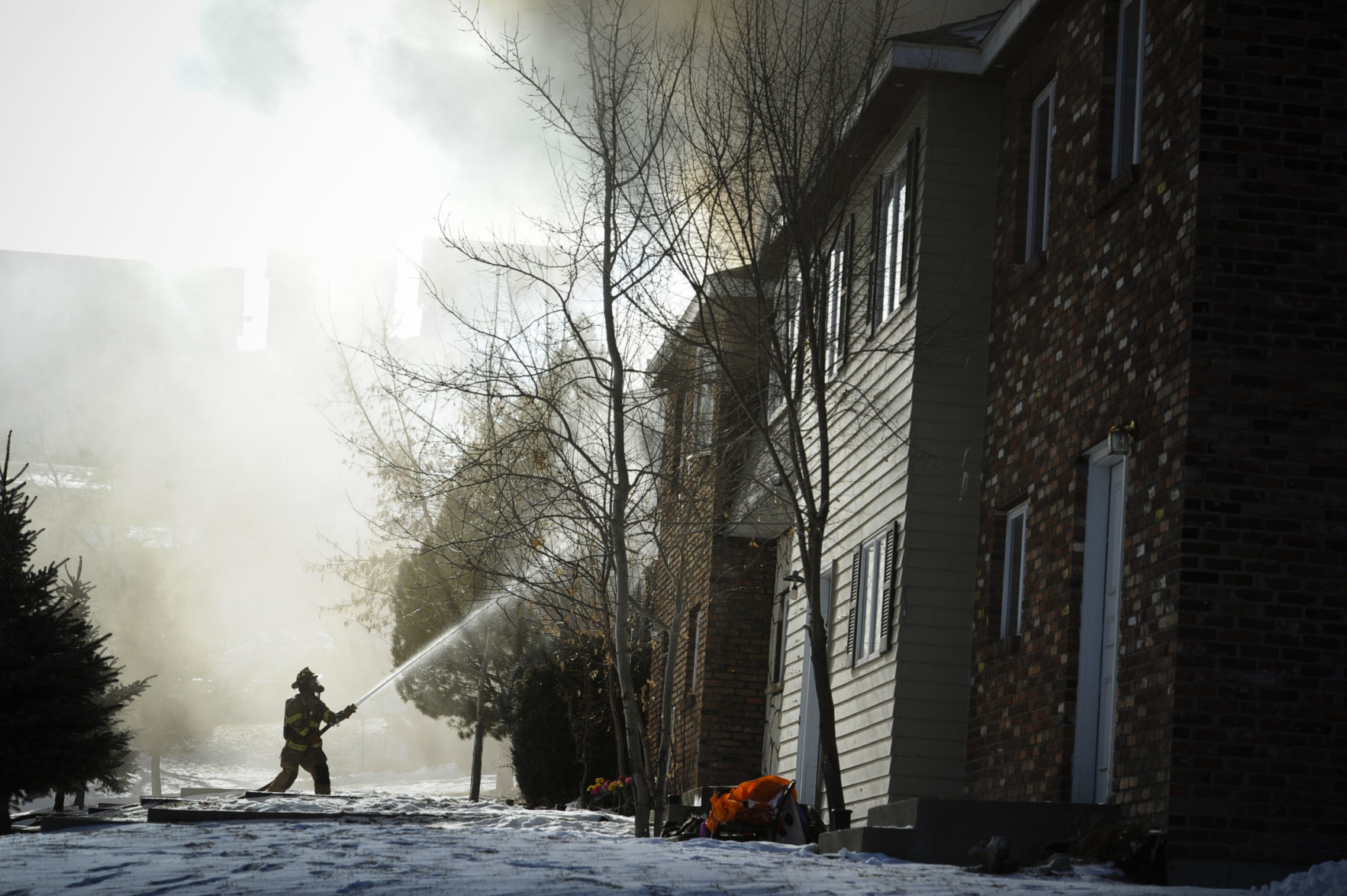Raymond St. structure fire